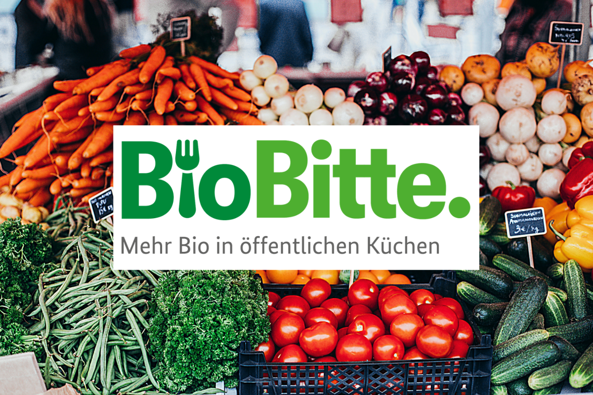 Bio Lebensmittel für die Geimschaftsverpflegung