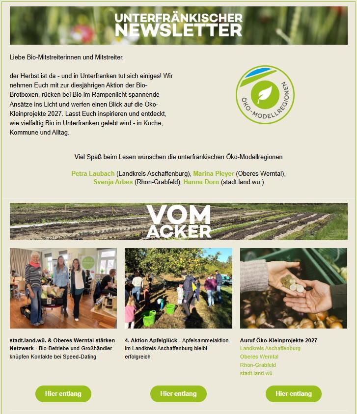 Unterfränkischer Newsletter