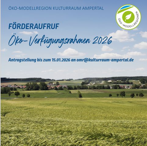 Förderaufruf für den Öko-Verfügungsrahmen 2026
