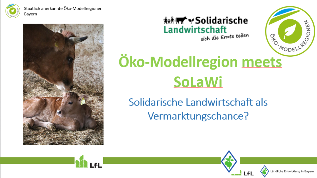 Öko-Modellregion meets SoLaWi