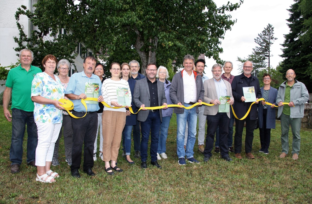 Auftaktveranstaltung Ernteaktion Gelbes Band