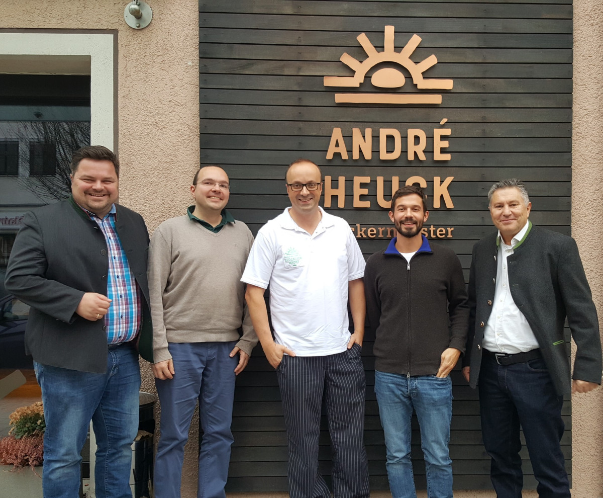 Antrittsbesuch bei Bio-Bäckerei Andre Heuck