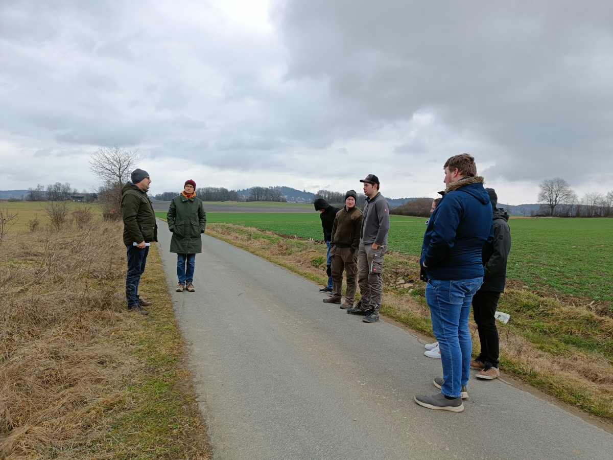 Studierende der Landwirtschaftsschule Weiden i. d. Opf. besuchen Tännesberg