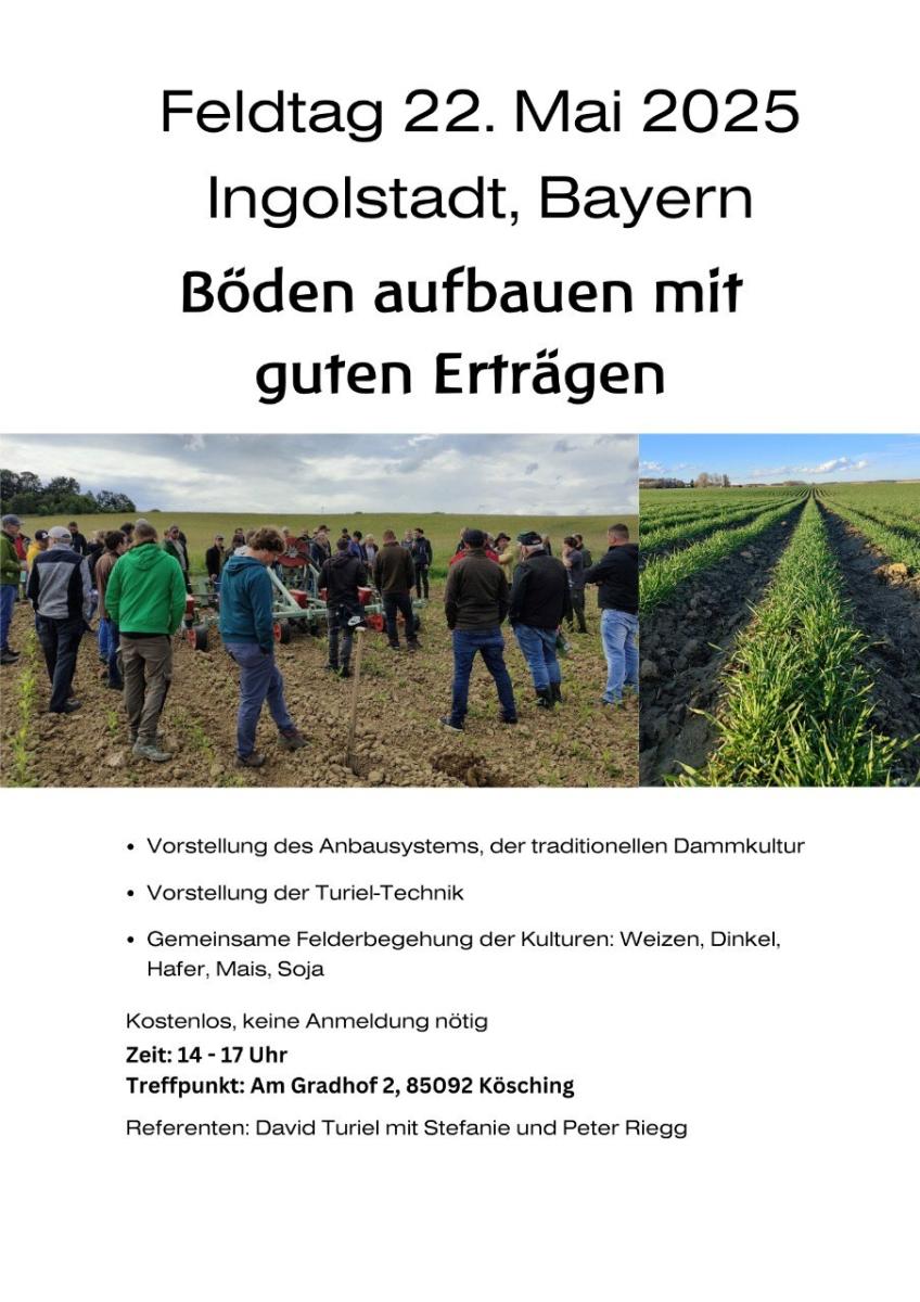 Einladung zum Feldtag