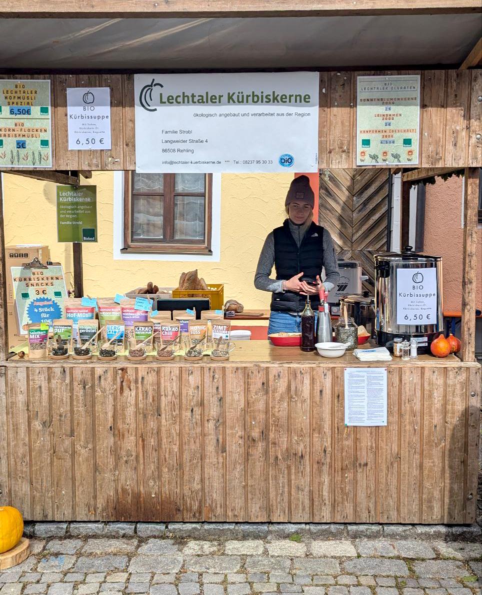 Lechtaler Kürbiskerne Stand