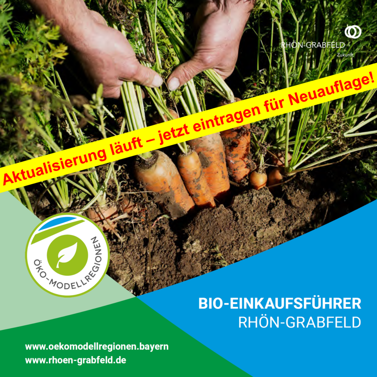 Titelseite Einkaufsführer in Arbeit