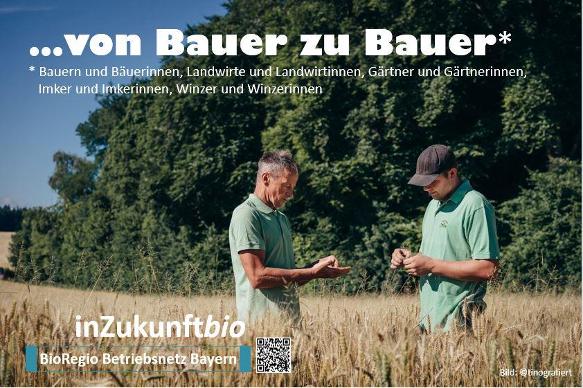 2 Bauern stehen im Feld
