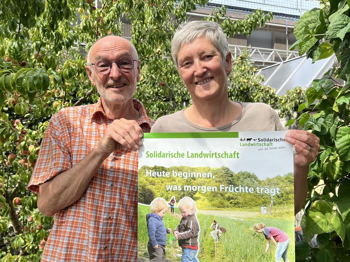 Hans und Heinke Geier sind die Solawi-Initiative in Ingolstadt