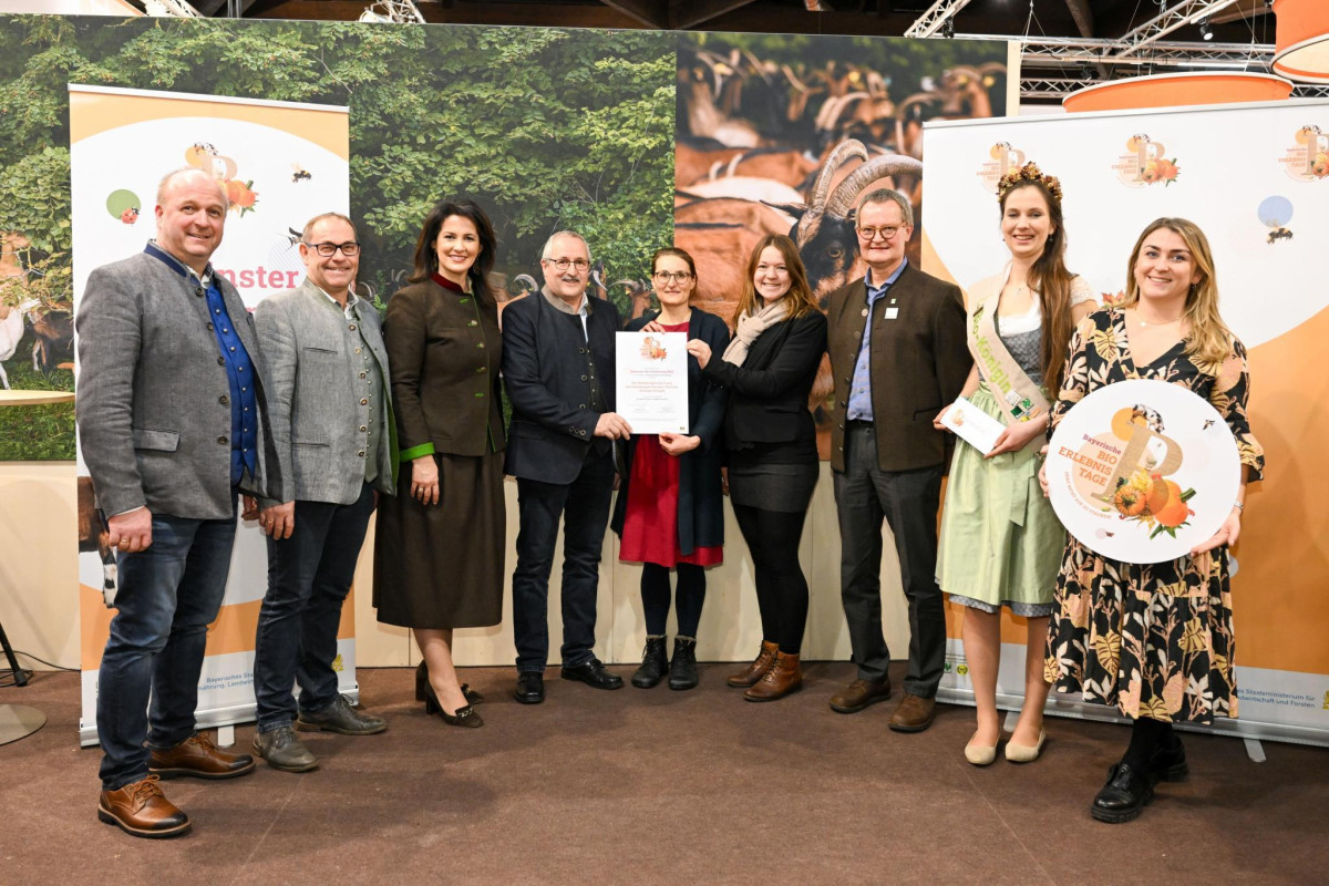 Kringeller Herbst- und Bauernmarkt als "Schönster Bio-Erlebnistag" in der Kategorie Gemeinschaftsveranstaltung ausgezeichnet