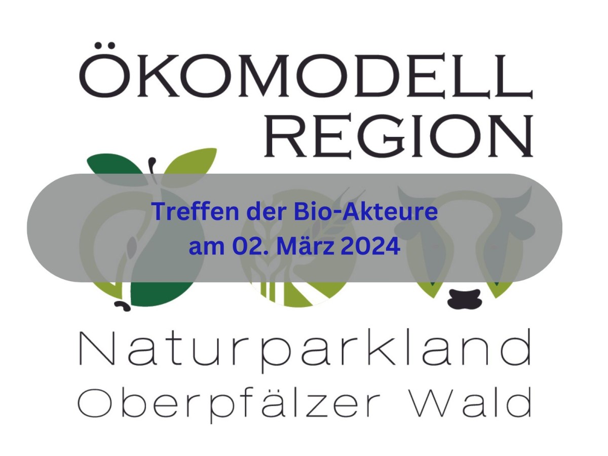 Die Bio-Akteure der Ökomodellregion werden zu einem Treffen eingeladen