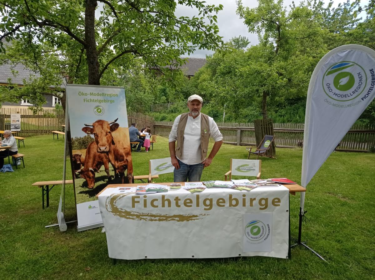 Die ÖMR auf dem zweiten LANDGENUSSmarkt in Arzberg-Bergnersreuth