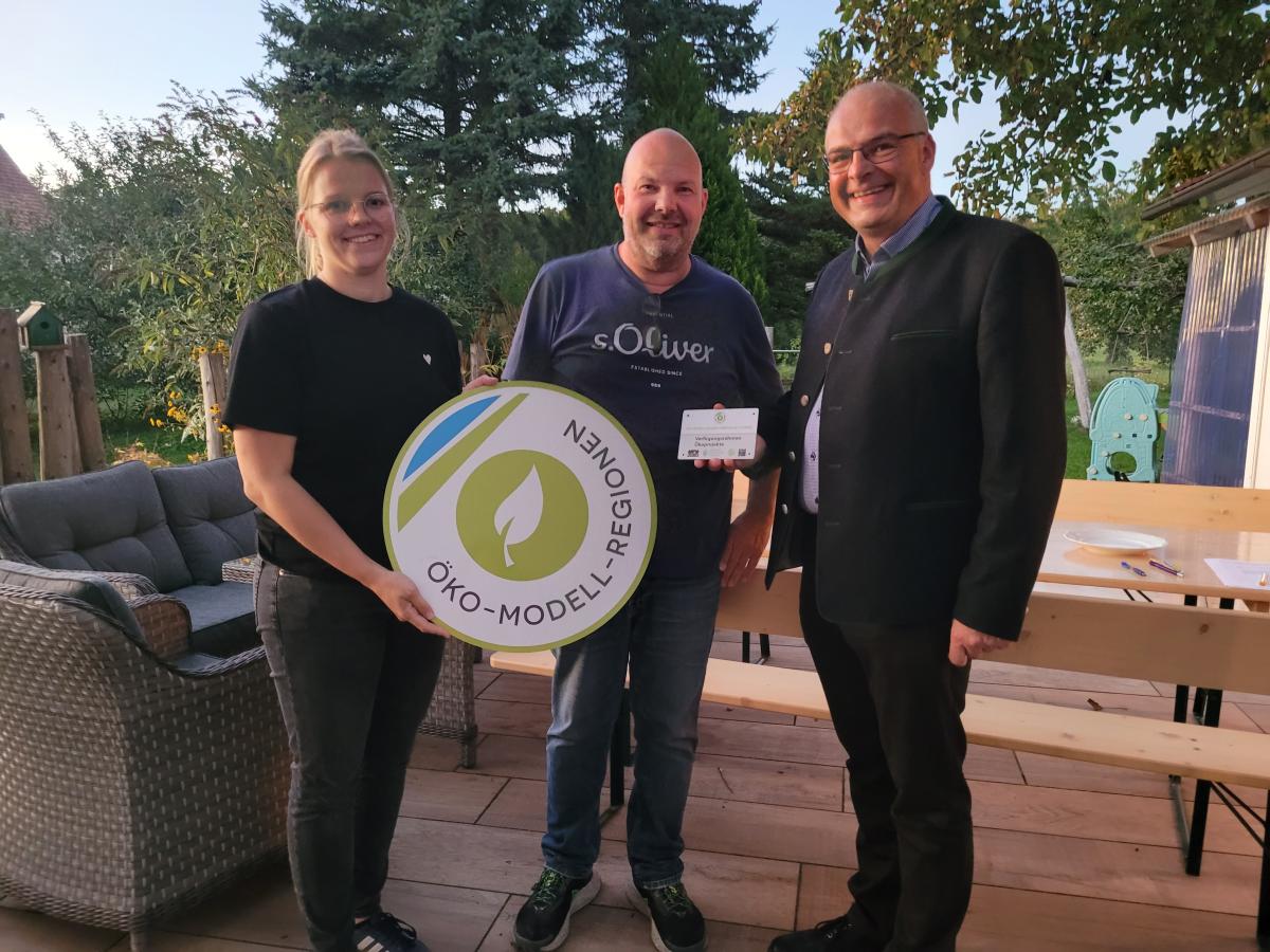 Förderschildübergabe Simmerlein 2024