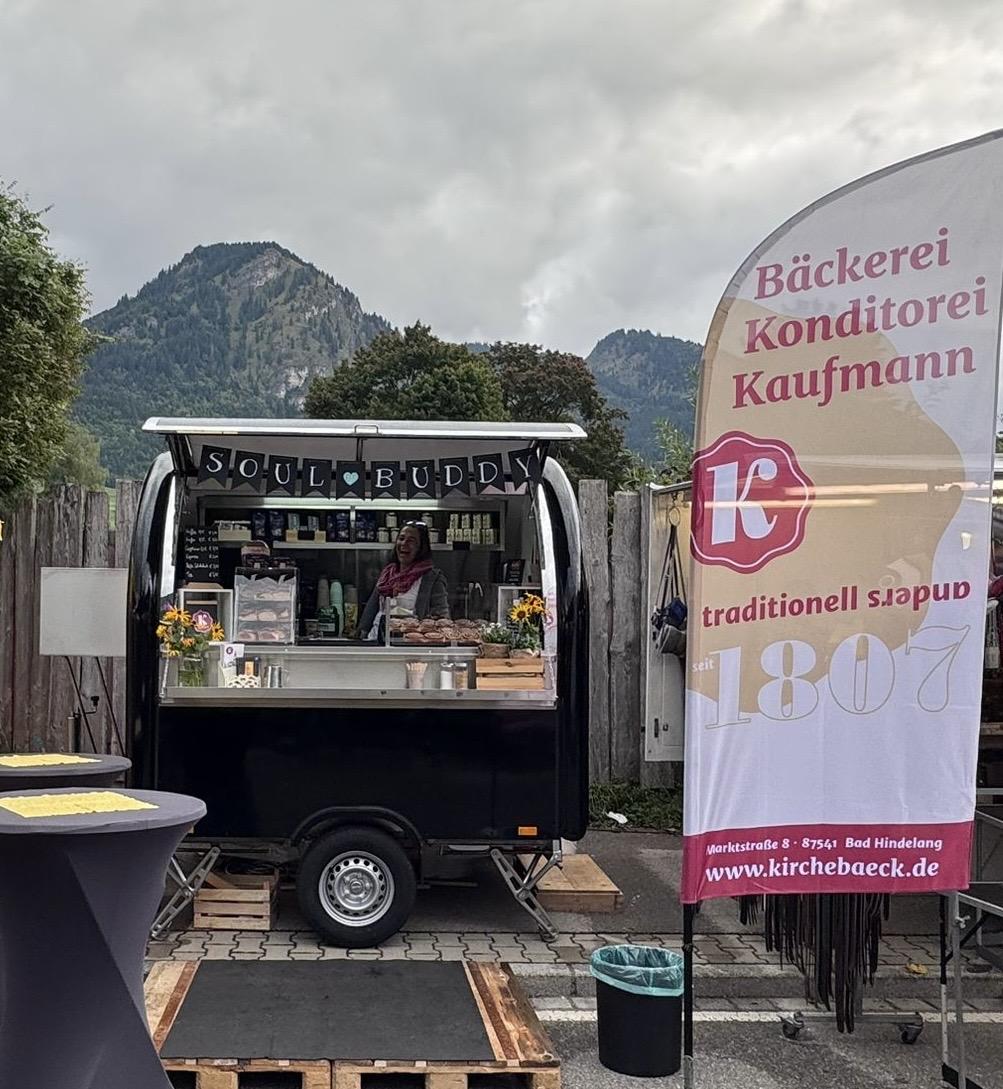 Verkaufswagen im Einsatz