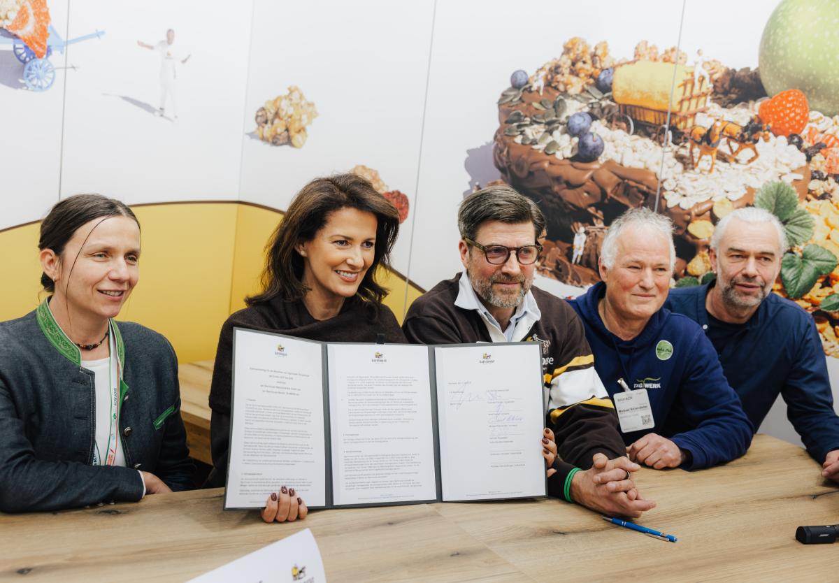 Fünfte Vertragsuntrezeichnung auf der Biofach 2026