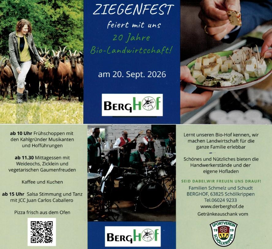 Ziegenfest auf dem Berghof