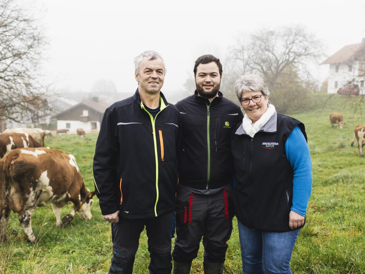 Der „Moierhof“ von Johann und Sabine Mayer ist ein klassischer, familiengeführter Bio-Weidemilchbetrieb.