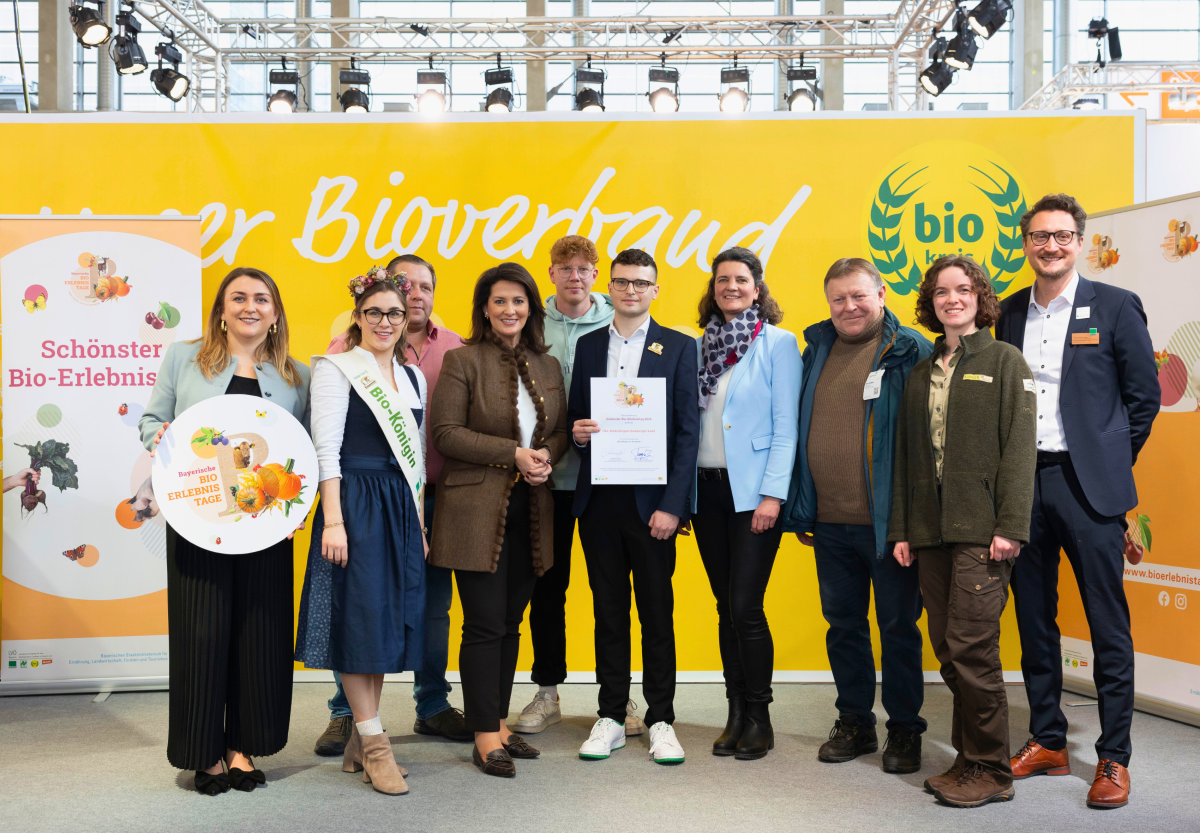 Gruppenfoto der Auszeichnung