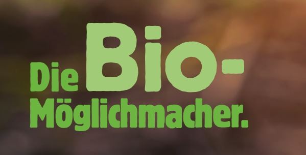 Schriftzug mit Die Bio-Möglichmacher