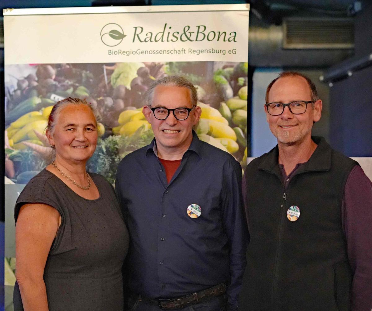 Vorstand ist wieder zu Dritt: Judith Hock-Klemm, Gero Wieschollek und Michael Böhm