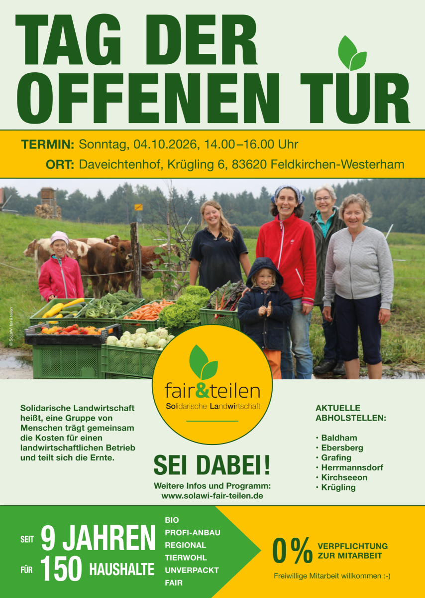 Ankündigung der Veranstaltung