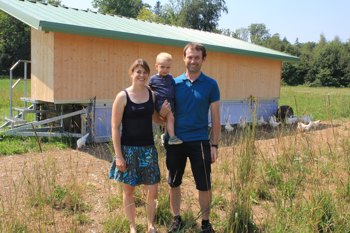 Familie Buchwinkler auf dem Biohof Knoll