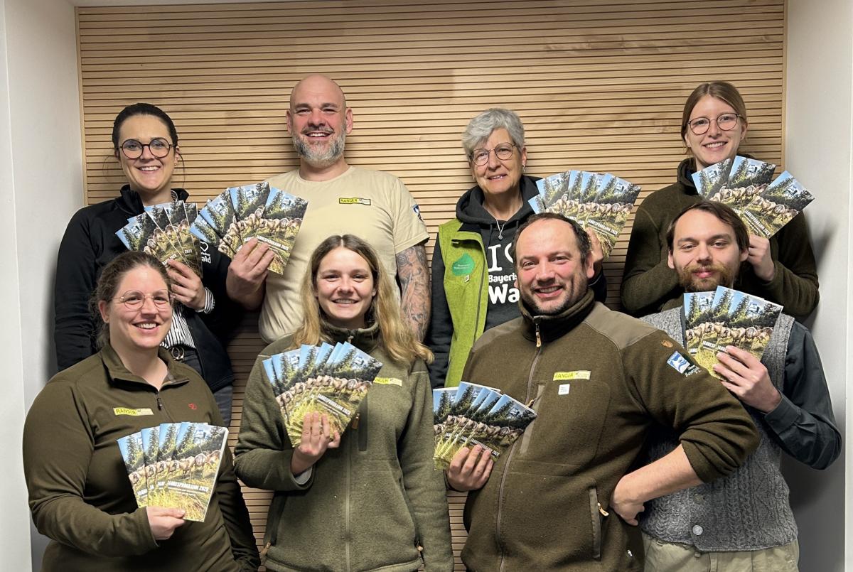 Ranger und Rangerinnen sowie Gebietsbetreuer des Naturparks freuen sich auf 2026