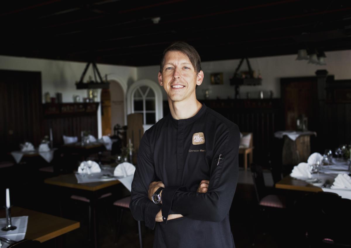 Küchenchef Christian Martin vom Gut Edermann