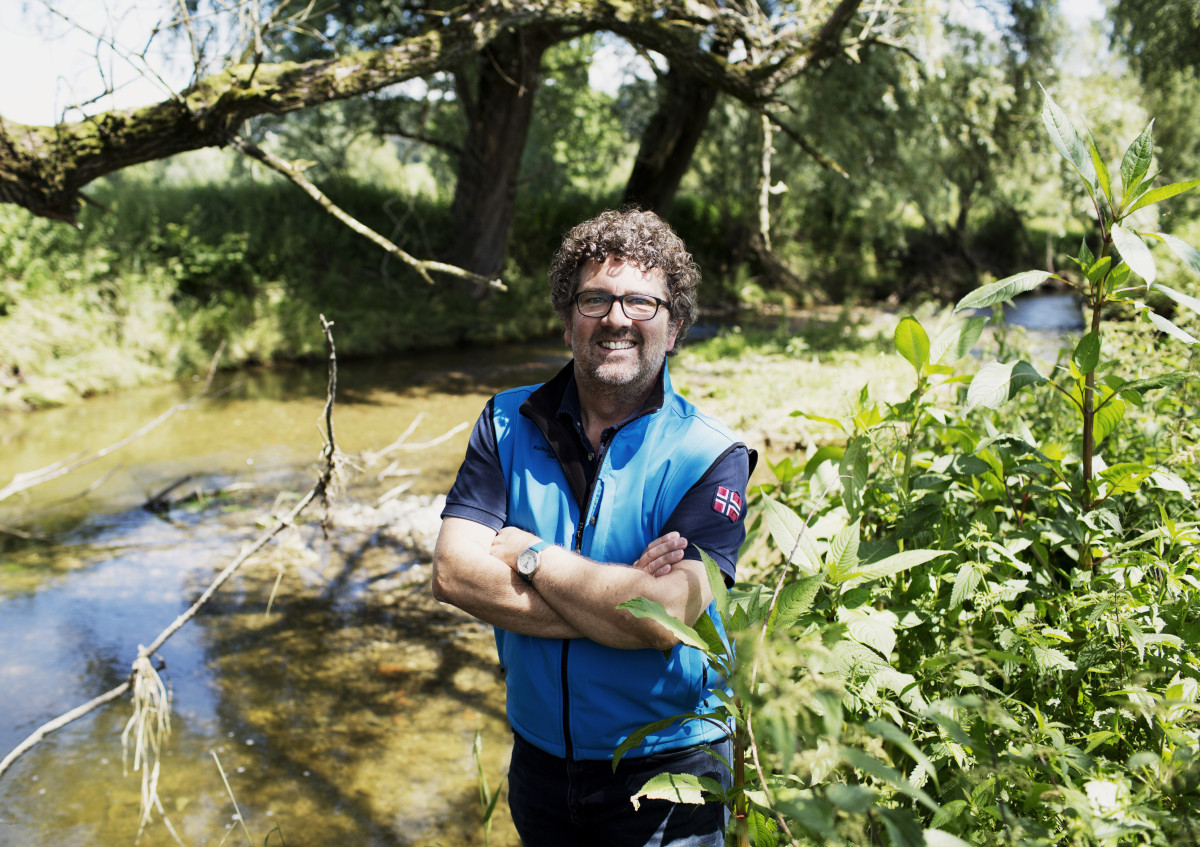 Peter Guggenberger-Waibel an der Günz