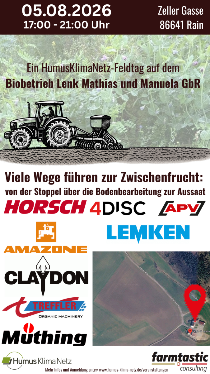 Alle Infos zum Feldtag in Rain auf dem Sharepic