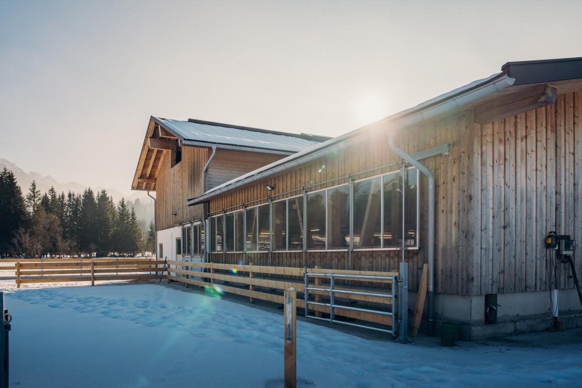 Aussenansicht des Hofes Oberstdorf