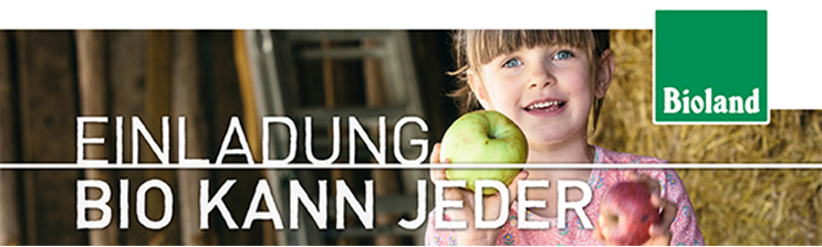 Einladung "Bio kann jeder"- Workshop