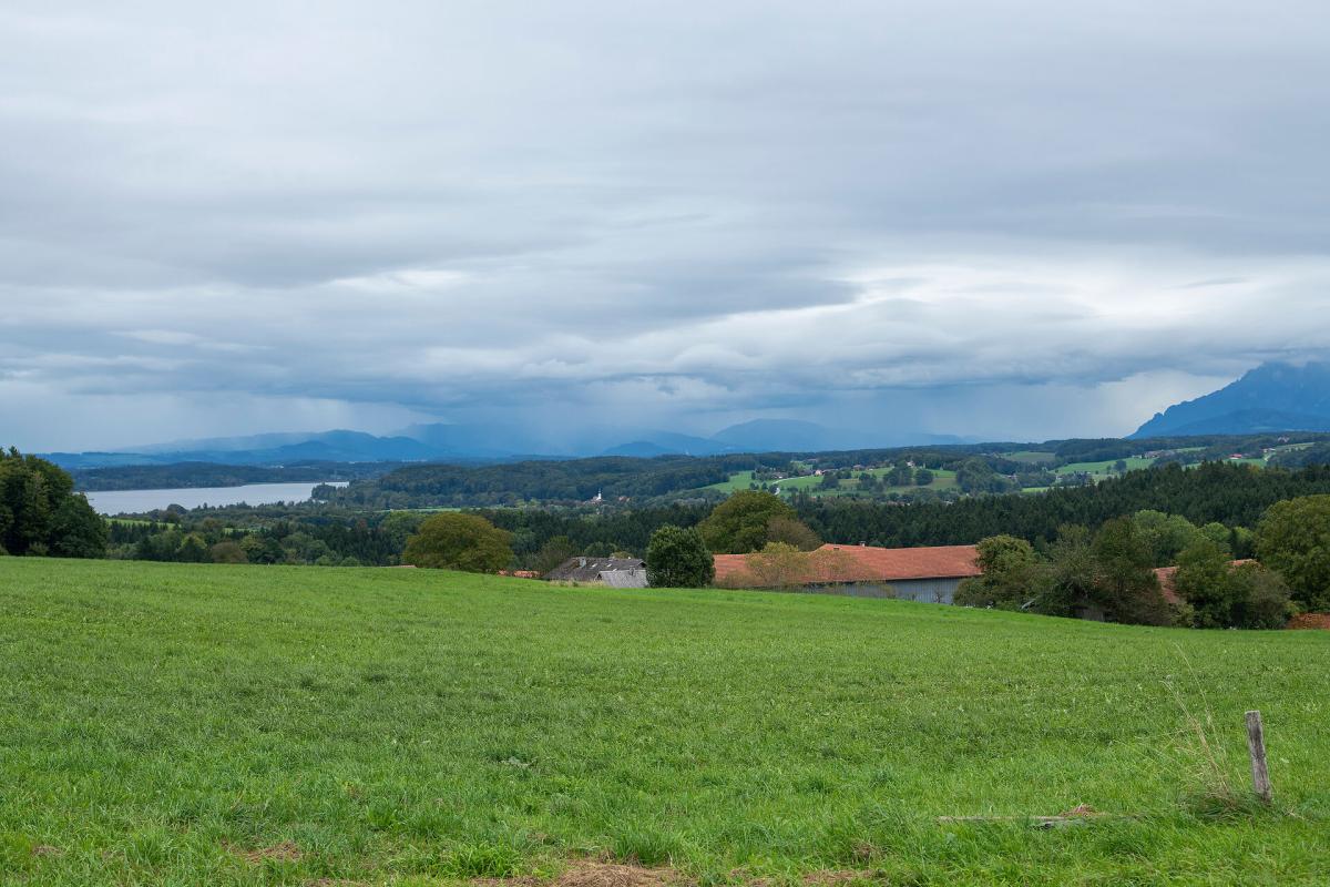 Blick vom Acker in Tettenberg