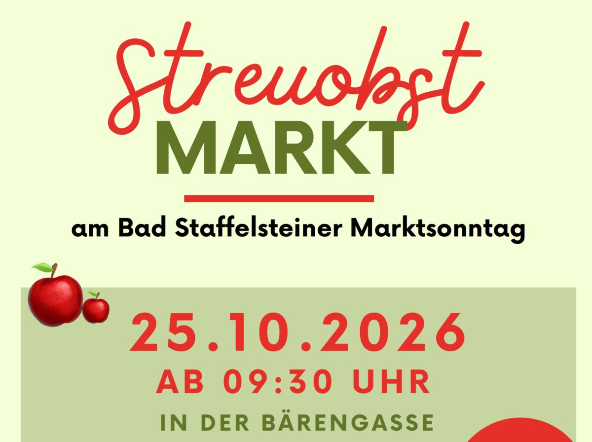 sharpic zum Streuobstmarkt in Bad Staffelstein