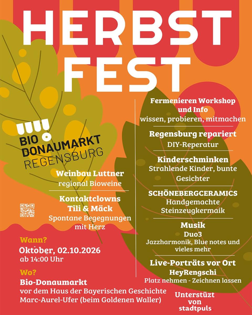 Herbstfest auf dem Bio-Donaumarkt