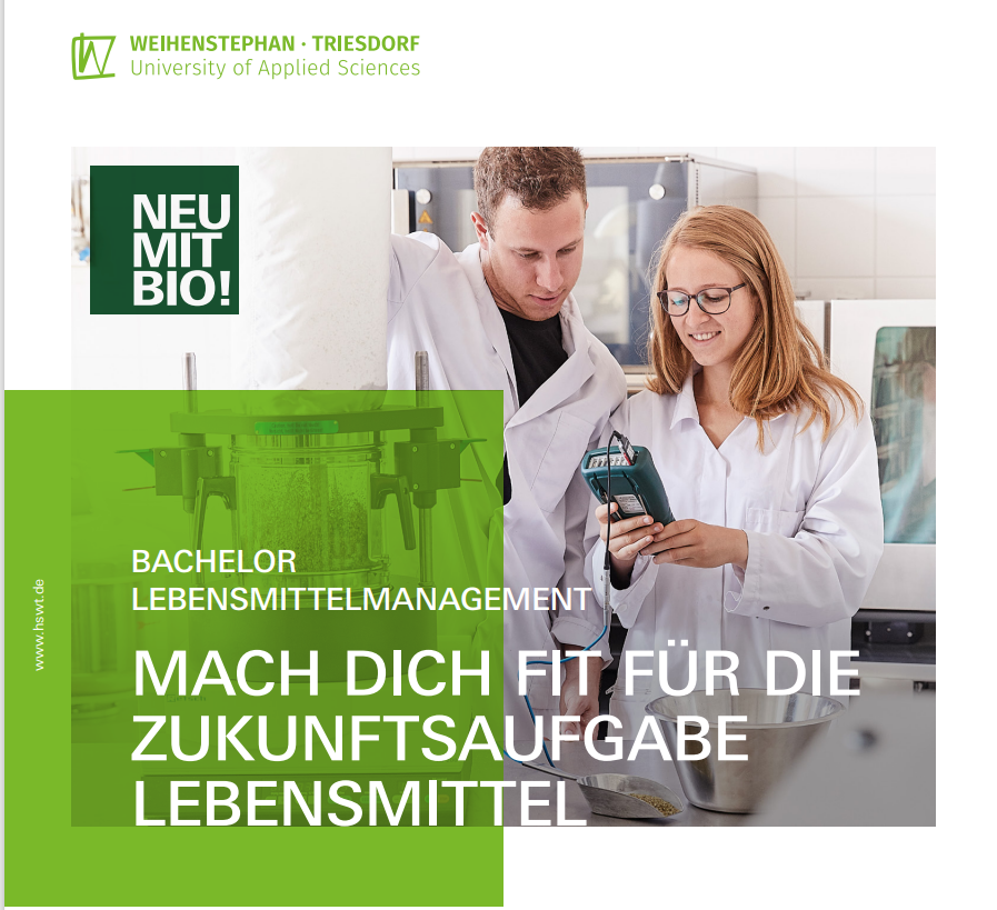 Lebensmittelmanagement an der HSWT