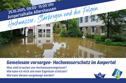 Einladung zum Tag des Hochwasserschutzes