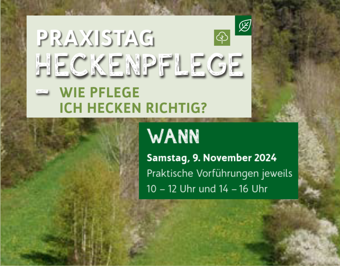 Veranstaltung Heckenpfelge