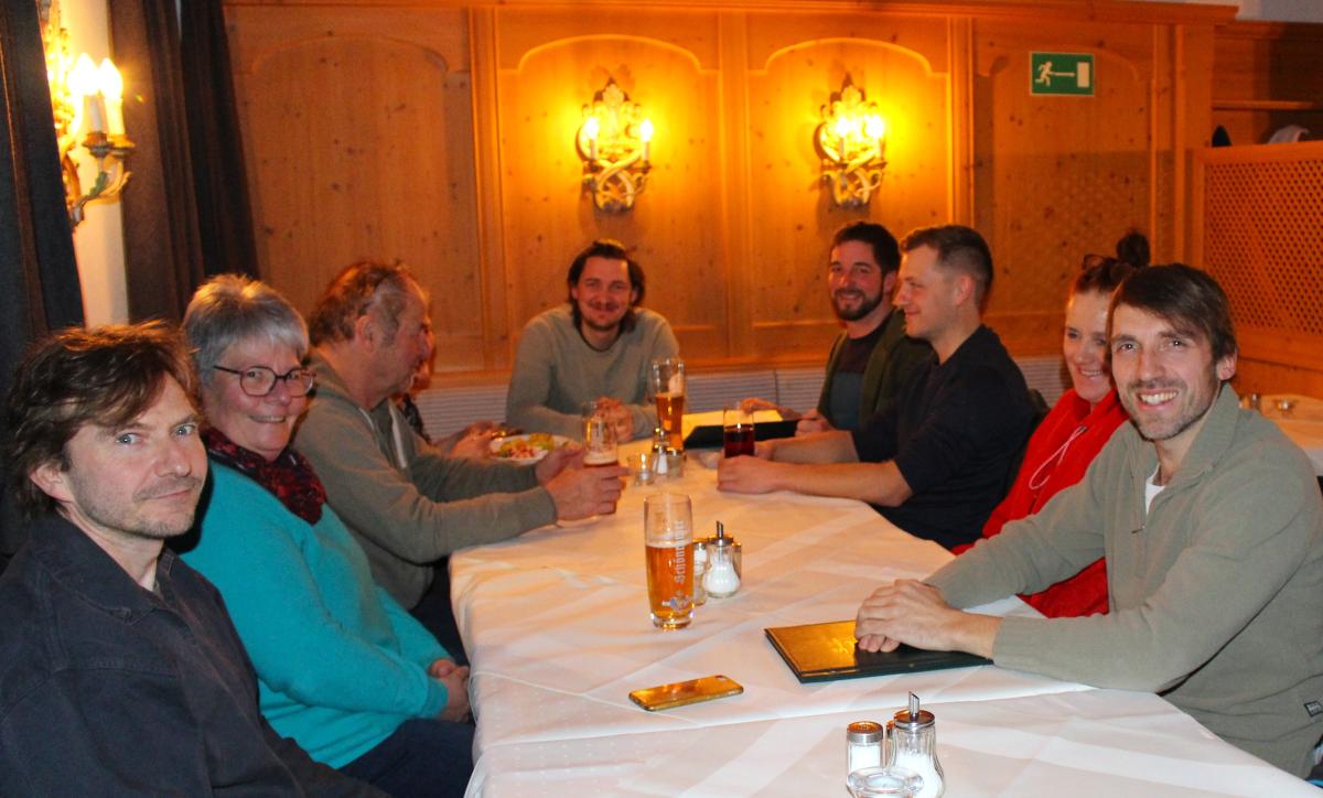 Zu einem gemütlichen Erfahrungsaustausch trafen sich einige Biobauern kürzlich in Waging im Hotel „Eichenhof“.